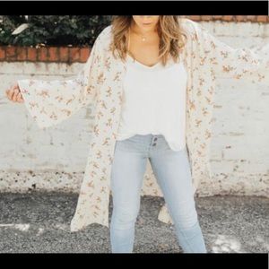 CJLA “Amber” Long Kimono